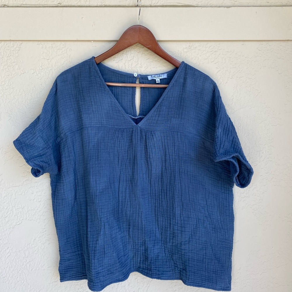 Madewell Gauze Cotton Top